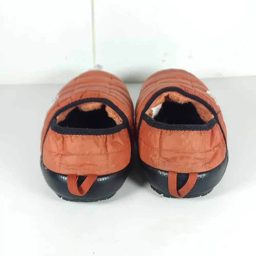 The North Face ThermoBall Traction V Men’s US8 Orangr Lined Mules Slippers Shoes